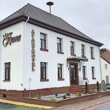 Zur Krone Aparthotel Widdershausen 外观 照片