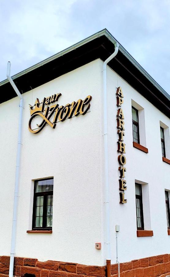 Zur Krone Aparthotel Widdershausen 外观 照片